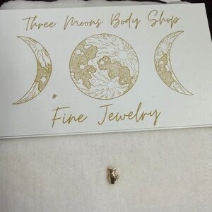 Junipurr Paper Fox Threadless End Yellow Gold